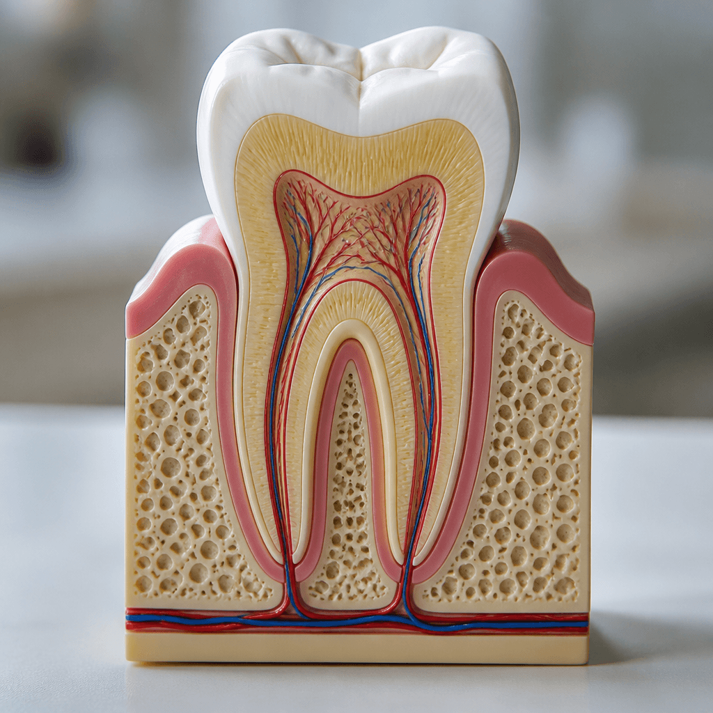 Infographie dentaire — Anatomie de la dent — Cabinet Dr Laura Bernal, Albertville
